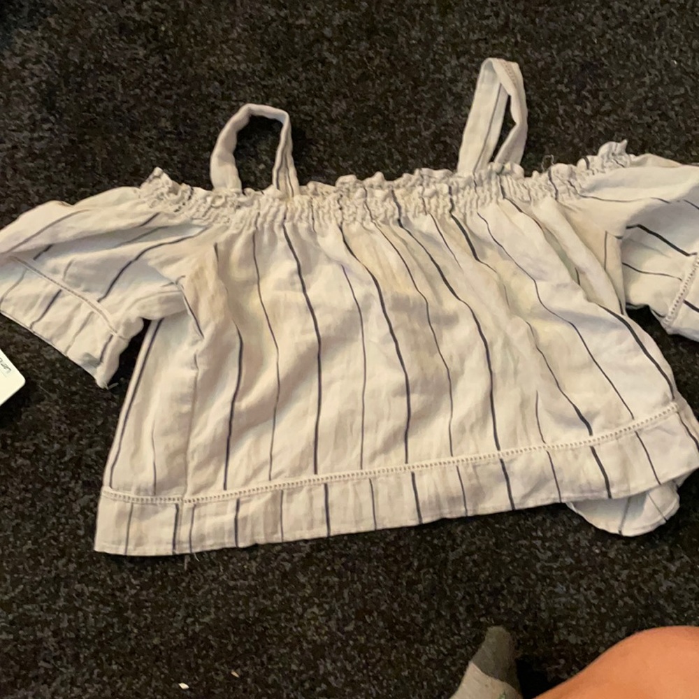 Stripped crop top